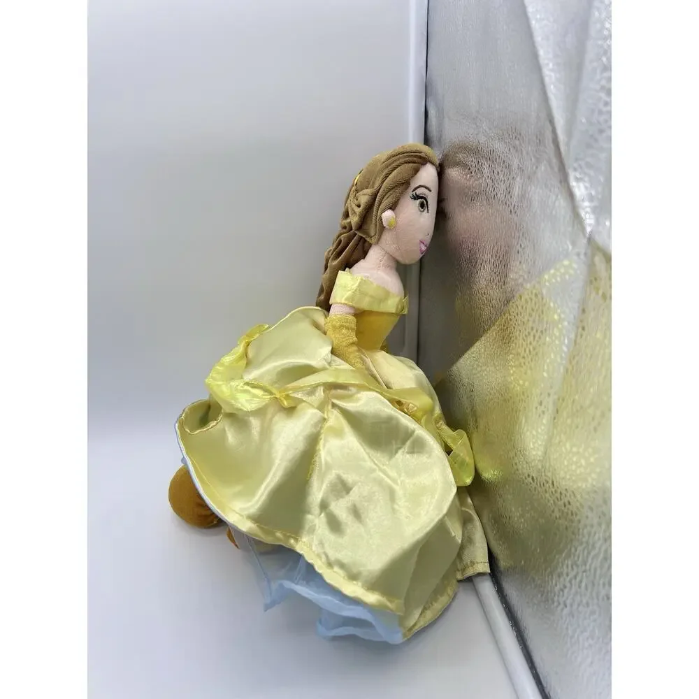 DISNEY SOFT PLUSH FLIP DOLL CINDERELLA BELLE LOVELY PRINCESS OUTFITS 14”